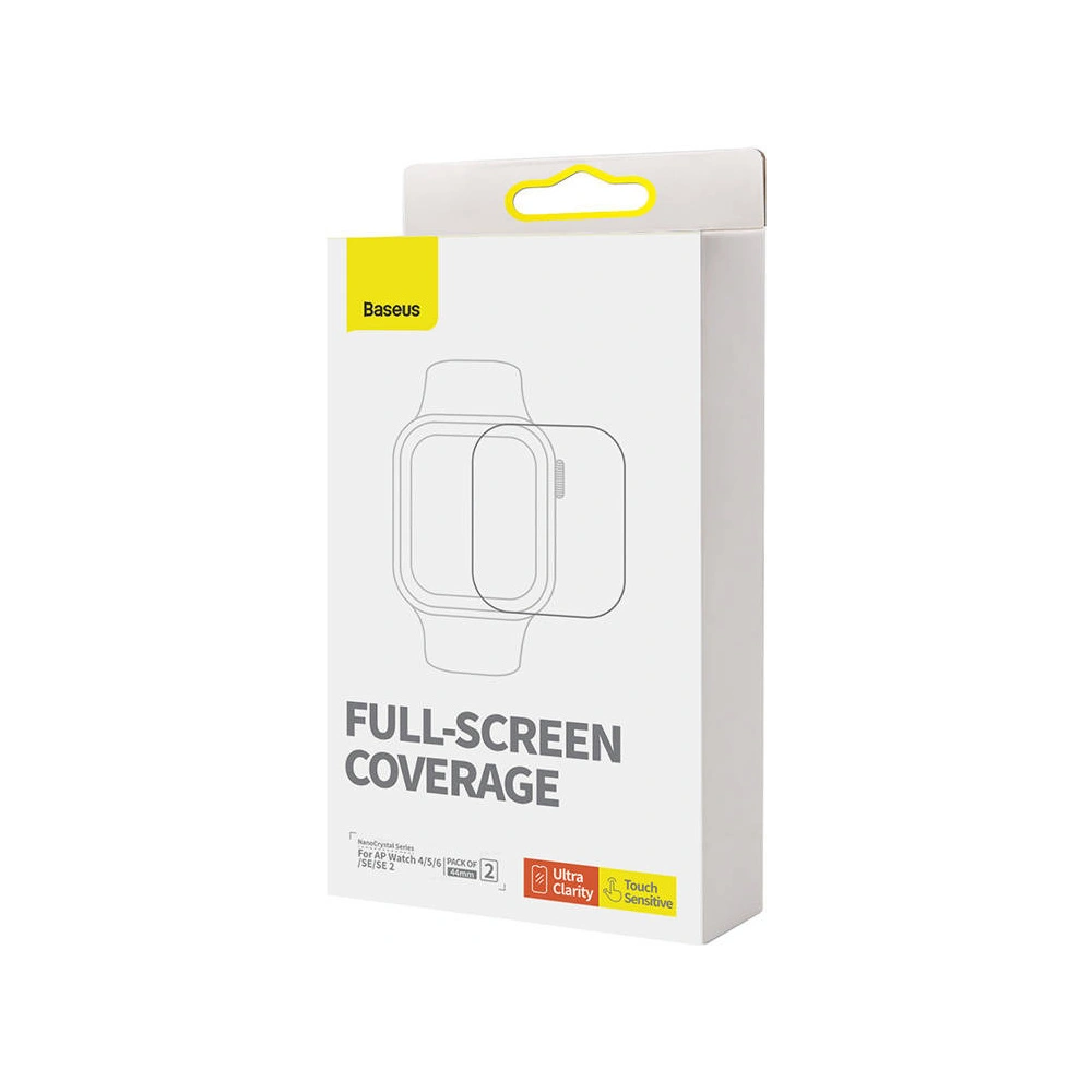 Hurtownia GSM - Folie für den Bildschirm Baseus NanoCrystal 44mm Apple Watch 4/5/6/SE/SE 2 44mm Clear - BSU4486 - {ean13} - Hurt