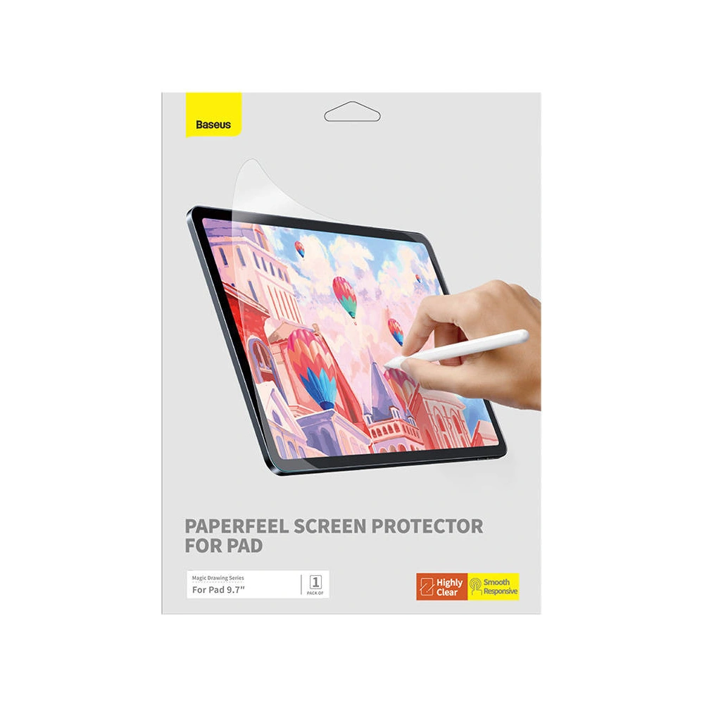 Wholesale Baseus Paperfeel Screen Protector Apple iPad 9.7 2017/2018 (5, 6 gen) Clear - BSU4491 - {ean13} - Hurt