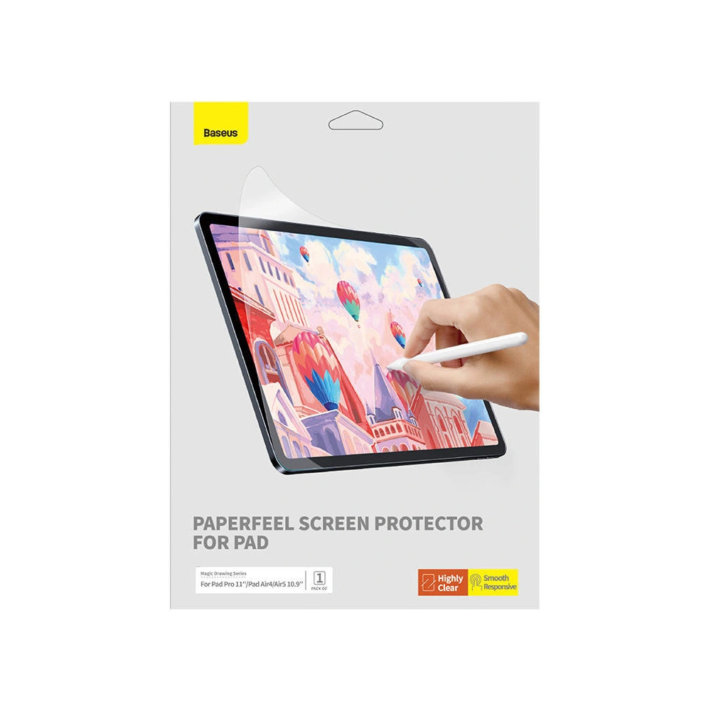 Hurtownia GSM - Bildschirmfolie Baseus Paperfeel Apple iPad 10.2 2019/2020/2021 (7., 8. und 9. Generation) Clear - BSU4492 - {ean13} - Hurt