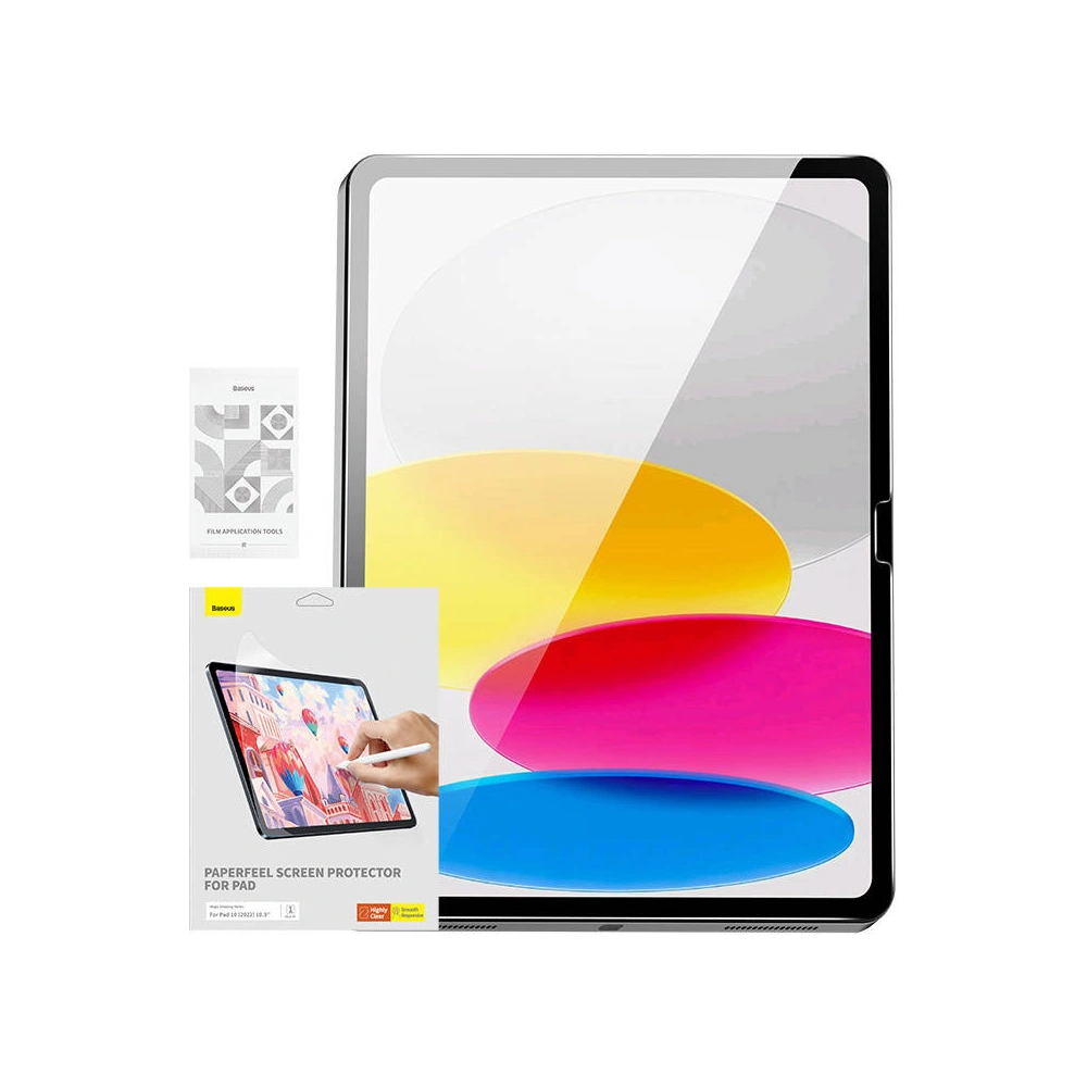 Hurtownia GSM - Képernyőfólia Baseus Paperfeel Apple iPad 10.9 (10. generáció), Átlátszó - BSU4494 - {ean13} - Hurt