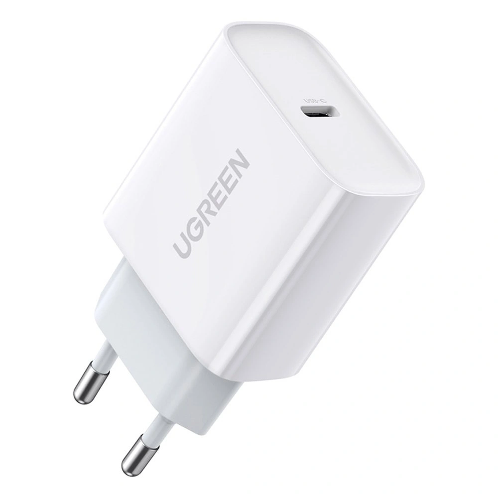 Hurtownia GSM - UGREEN 60450 USB-C hálózati töltő Power Delivery 3.0 Gyors Töltés 4.0+ 20W 3A fehér - UGR1668 - {ean13} - Hurt