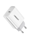 Hurtownia GSM - UGREEN 60450 USB-C hálózati töltő Power Delivery 3.0 Gyors Töltés 4.0+ 20W 3A fehér - UGR1668 - {ean13} - Hurt