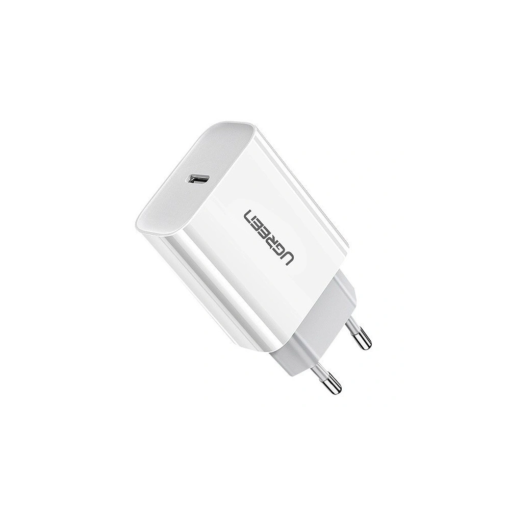 Hurtownia GSM - UGREEN 60450 USB-C hálózati töltő Power Delivery 3.0 Gyors Töltés 4.0+ 20W 3A fehér - UGR1668 - {ean13} - Hurt