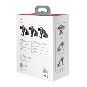 Baseus Osculum Dashboard Gravity Car Mount Red