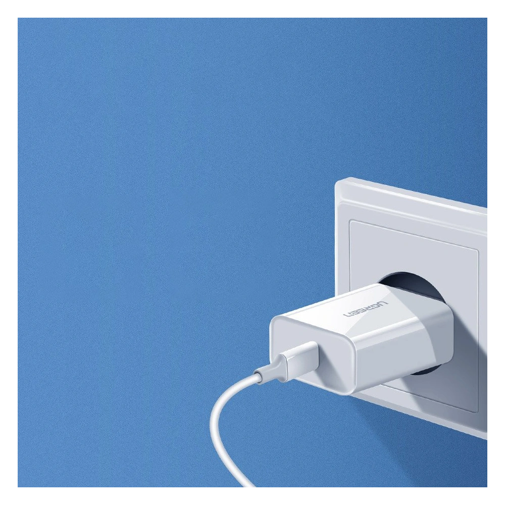 Hurtownia GSM - UGREEN 60450 Netzladegerät USB-C Power Delivery 3.0 Quick Charge 4.0+ 20W 3A weiß - UGR1668 - {ean13} - Hurt