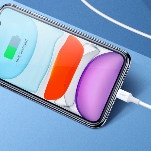 Ładowarka sieciowa UGREEN 60450 USB-C Power Delivery 3.0 Quick Charge 4.0+ 20W 3A biały