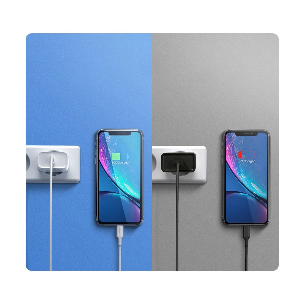 Hurtownia GSM - UGREEN 60450 USB-C hálózati töltő Power Delivery 3.0 Gyors Töltés 4.0+ 20W 3A fehér - UGR1668 - {ean13} - Hurt