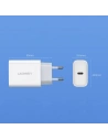 Hurtownia GSM - UGREEN 60450 USB-C hálózati töltő Power Delivery 3.0 Gyors Töltés 4.0+ 20W 3A fehér - UGR1668 - {ean13} - Hurt