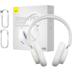 Wholesale Baseus Bowie D03 Wireless Earphones (white) - BSU4497 - {ean13} - Hurt