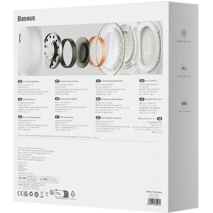 Wholesale Baseus Bowie D03 Wireless Earphones (white) - BSU4497 - {ean13} - Hurt