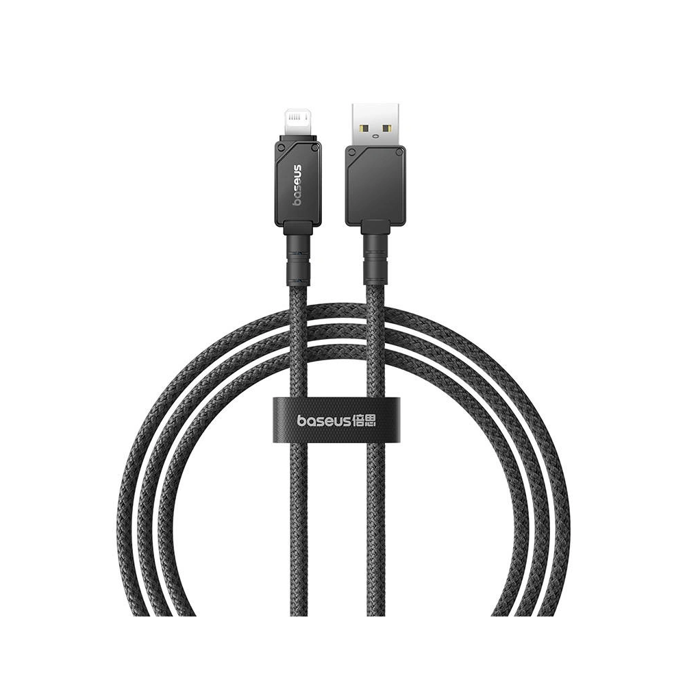 Hurtownia GSM - Cablul Baseus Unbreakable Series USB-A/Lightning 2.4A 1m (Negru) - BSU4498 - {ean13} - Hurt