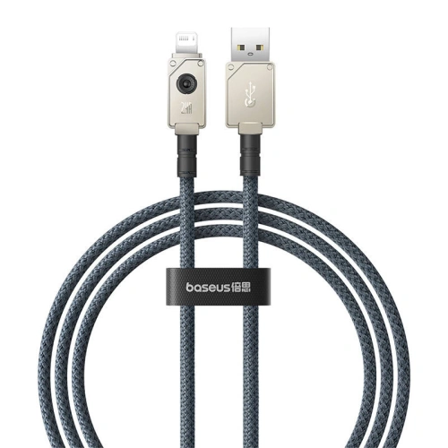 Kabel Baseus Unbreakable Series USB-A/Lightning 2.4A 1m (Biały)