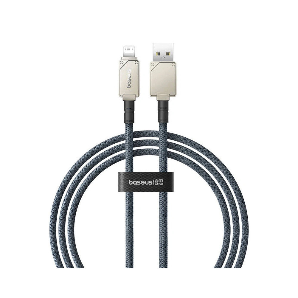 Hurtownia GSM - Cablul Baseus Unbreakable Series USB-A/Lightning 2.4A 1m (Alb) - BSU4499 - {ean13} - Hurt
