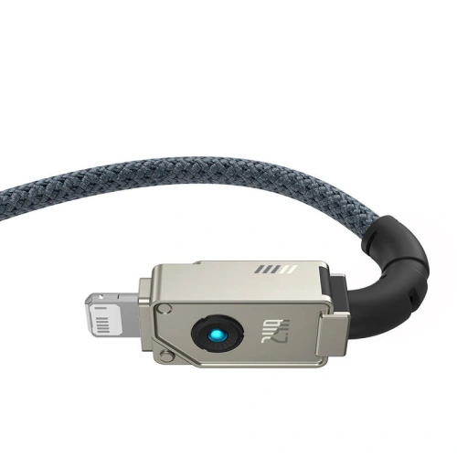 Kabel Baseus Unbreakable Series USB-A/Lightning 2.4A 1m (Biały)