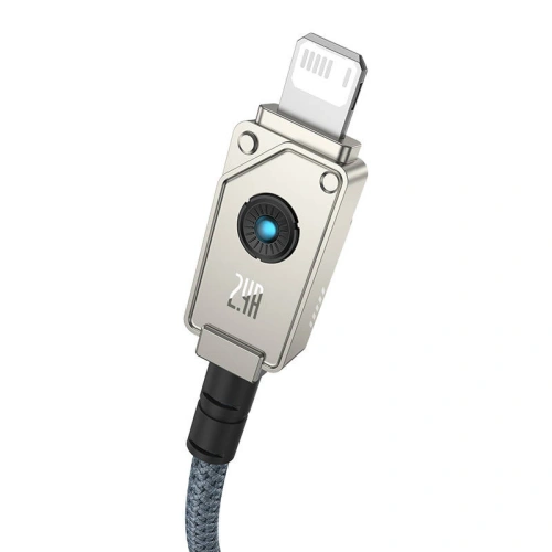 Kabel Baseus Unbreakable Series USB-A/Lightning 2.4A 1m (Biały)