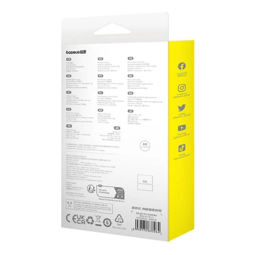 Kabel Baseus Unbreakable Series USB-A/Lightning 2.4A 1m (Biały)