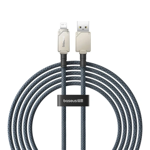 Kabel Baseus Unbreakable Series USB-A/Lightning 2.4A 2m (granatowy)