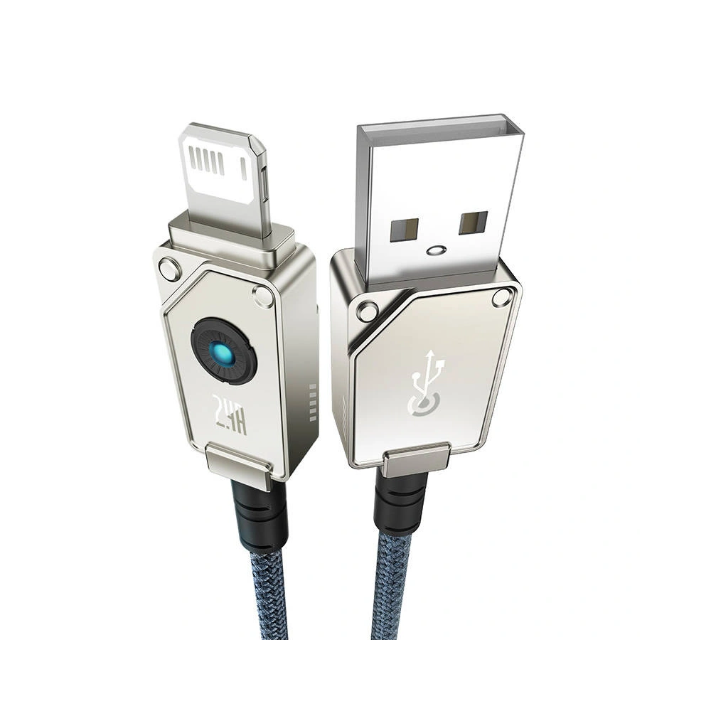 Hurtownia GSM - Kabel Baseus Unbreakable Series USB-A/Lightning 2.4A 2m (granatowy) - BSU4500 - {ean13} - Hurt