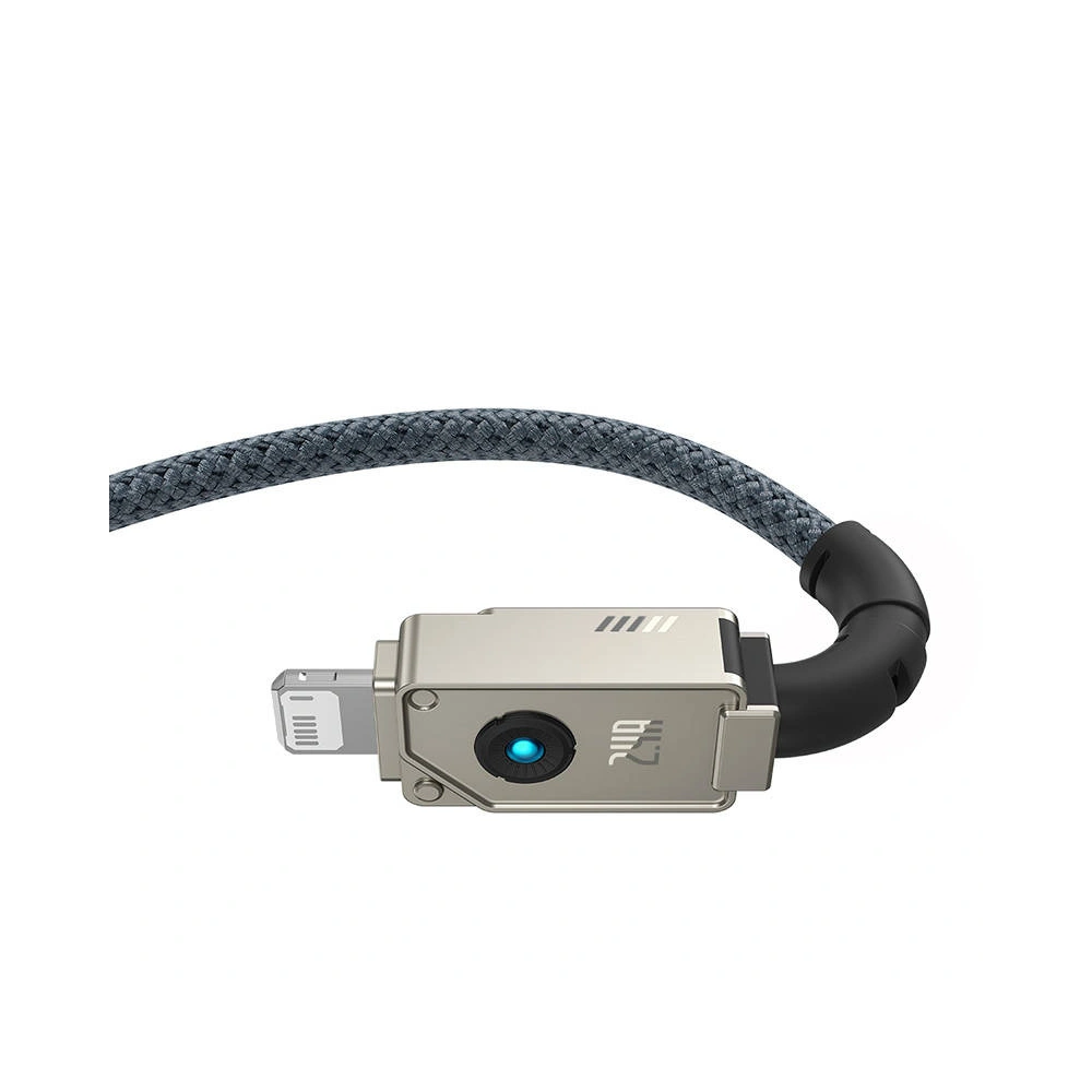 Hurtownia GSM - Kabel Baseus Unbreakable Series USB-A/Lightning 2.4A 2m (granatowy) - BSU4500 - {ean13} - Hurt