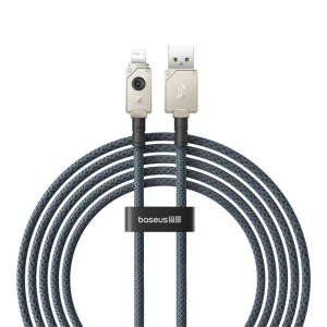 Kábel Baseus Unbreakable Series USB-A/Lightning 2.4A 2m (sötétkék)