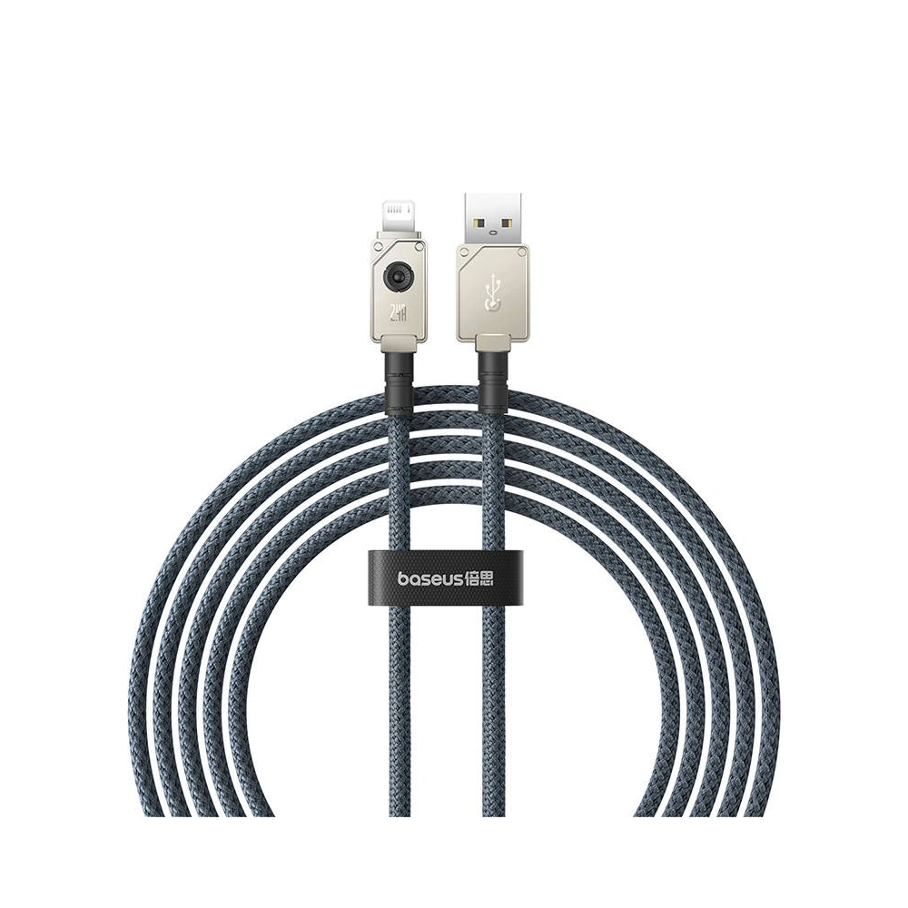 Hurtownia GSM - Kabel Baseus Unbreakable Series USB-A/Lightning 2.4A 2m (granatowy) - BSU4500 - {ean13} - Hurt