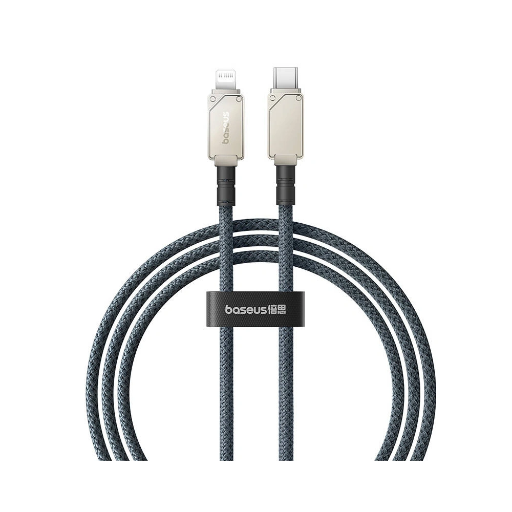 Hurtownia GSM - Kabel Baseus Unbreakable Series USB-C/Lightning 2.4A 1m (námořnická modř) - BSU4502 - {ean13} - Hurt