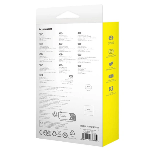 Kabel Baseus Unbreakable Series USB-C/Lightning 2.4A 1m (granatowy)