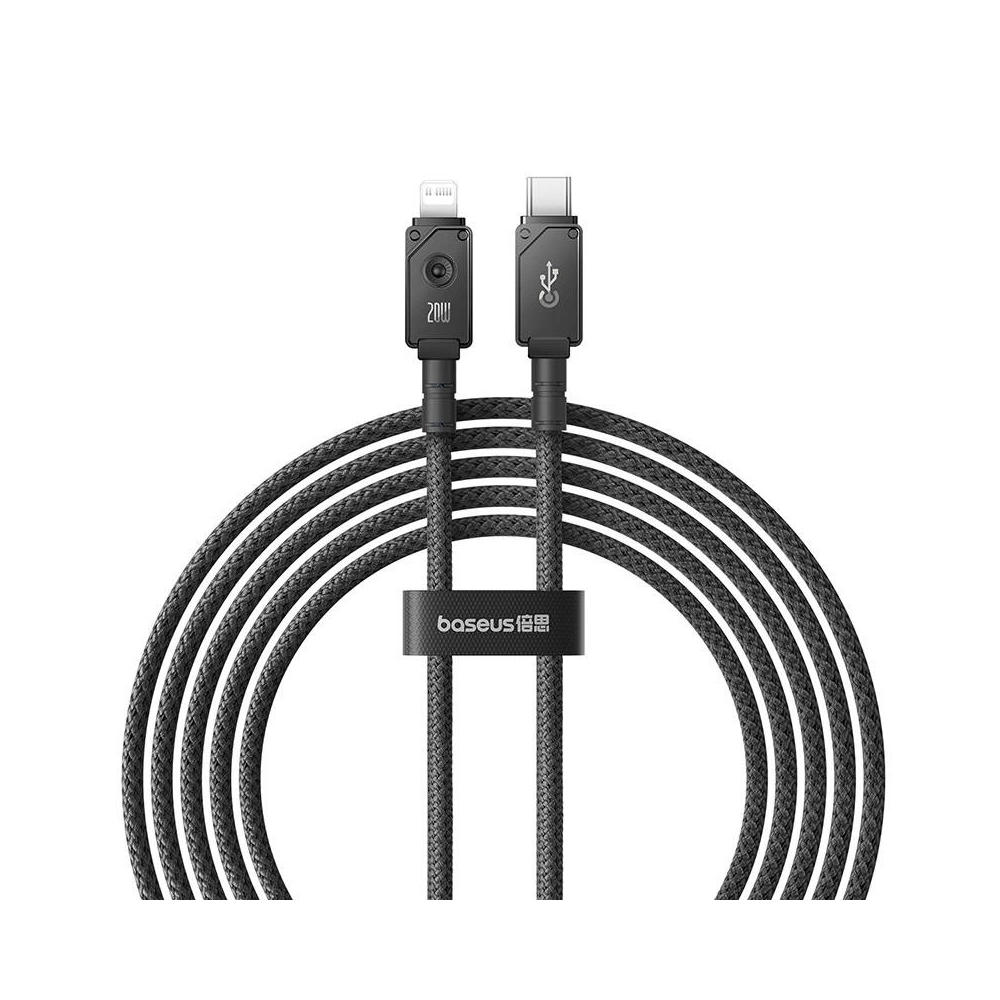 Hurtownia GSM - Kabel Baseus Unbreakable Series USB-C/Lightning 20W 2m (Černý) - BSU4503 - {ean13} - Hurt
