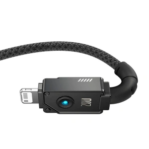 Kabel Baseus Unbreakable Series USB-C/Lightning 20W 2m (Schwarz)