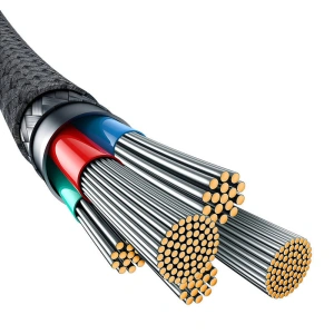 Kabel Baseus Unbreakable Series USB-C/Lightning 20W 2m (Schwarz)