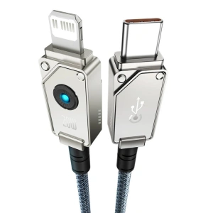 Kabel Baseus Unbreakable Series USB-C/Lightning 20W 2m (navyblau)