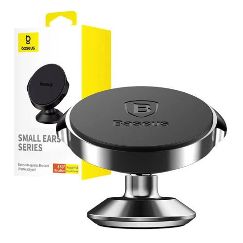 Uchwyt samochodowy magnetyczny Baseus Pionowy (czarny)