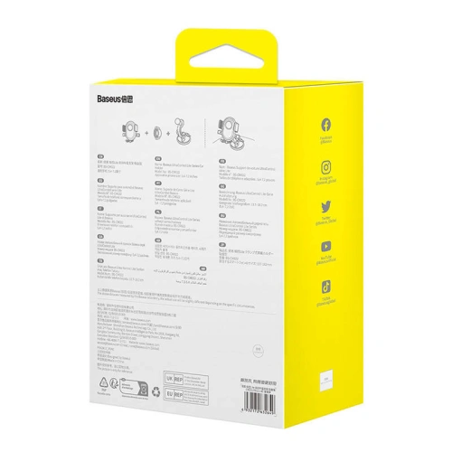 Uchwyt samochodowy Baseus UltraControl Lite Series (Czarny)