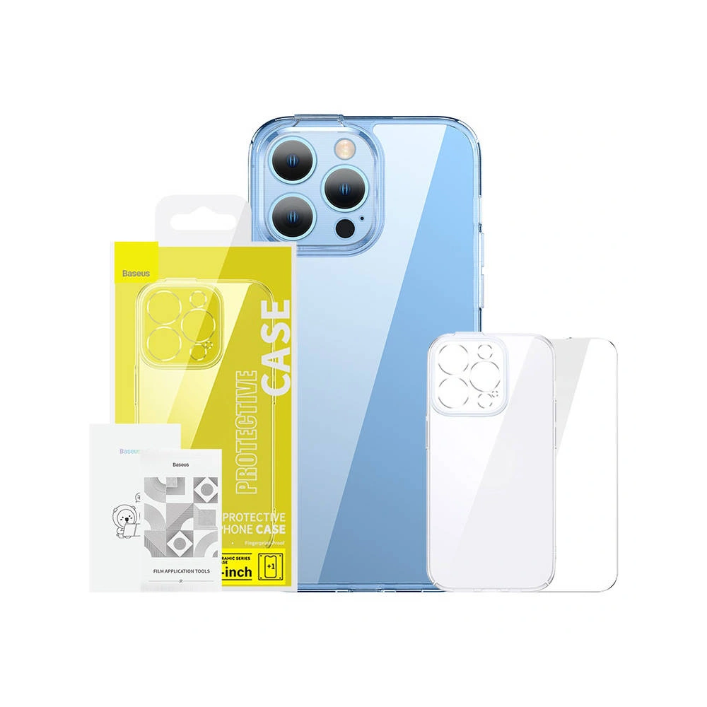 Hurtownia GSM - Etui + üveg készlet Baseus SuperCeramic Apple iPhone 14 Plus / 15 Plus - BSU4508 - {ean13} - Hurt