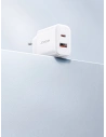 Wholesale Joyroom JR-TCF05 Wall Charger USB-C/USB-A 20W white + USB-C/Lightning Cable 1m - JYR774 - {ean13} - Hurt