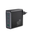 Síťová nabíječka GaN Joyroom JR-TCG05EU 3x USB-C/USB-A 140W černá + kabel USB-C/USB-C 240W 1.2m
