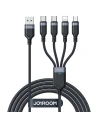 Wholesale Joyroom S-1T4018A18 4w1 USB-A/2x USB-C - Lightning - microUSB Cable 1.2m black - JYR776 - {ean13} - Hurt