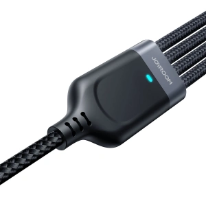 Hurtownia GSM - Kábel Joyroom S-1T4018A18 4w1 USB-A/2x USB-C - Lightning - microUSB 1.2m fekete - JYR776 - {ean13} - Hurt
