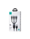 Hurtownia GSM - Kabel Joyroom S-1T4018A18 4w1 USB-A/2x USB-C - Lightning - microUSB 1.2m schwarz - JYR776 - {ean13} - Hurt