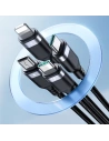 Hurtownia GSM - Kabel Joyroom S-1T4018A18 4w1 USB-A/2x USB-C - Lightning - microUSB 1.2m schwarz - JYR776 - {ean13} - Hurt