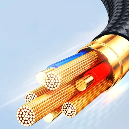 Kabel Joyroom S-1T4018A18 4w1 USB-A/2x USB-C - Lightning - microUSB 1.2m czarny