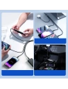 Hurtownia GSM - Kabel Joyroom S-1T4018A18 4w1 USB-A/2x USB-C - Lightning - microUSB 1.2m schwarz - JYR776 - {ean13} - Hurt
