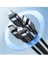 Hurtownia GSM - Kabel Joyroom S-1T4018A18 4w1 USB-A/USB-C - 2x Lightning - microUSB 1.2m schwarz - JYR777 - {ean13} - Hurt