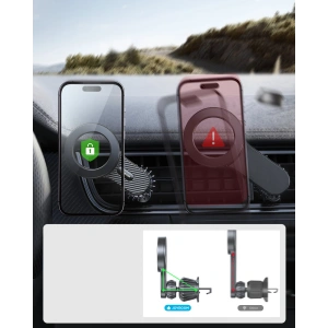 Hurtownia GSM - MagSafe magnetische Auto-Halterung Joyroom JR-ZS355 schwarz - JYR778 - {ean13} - Hurt