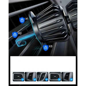 Hurtownia GSM - MagSafe magnetische Auto-Halterung Joyroom JR-ZS355 schwarz - JYR778 - {ean13} - Hurt
