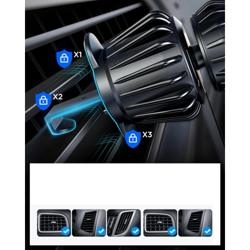 Uchwyt samochodowy magnetyczny MagSafe Joyroom JR-ZS355 czarny