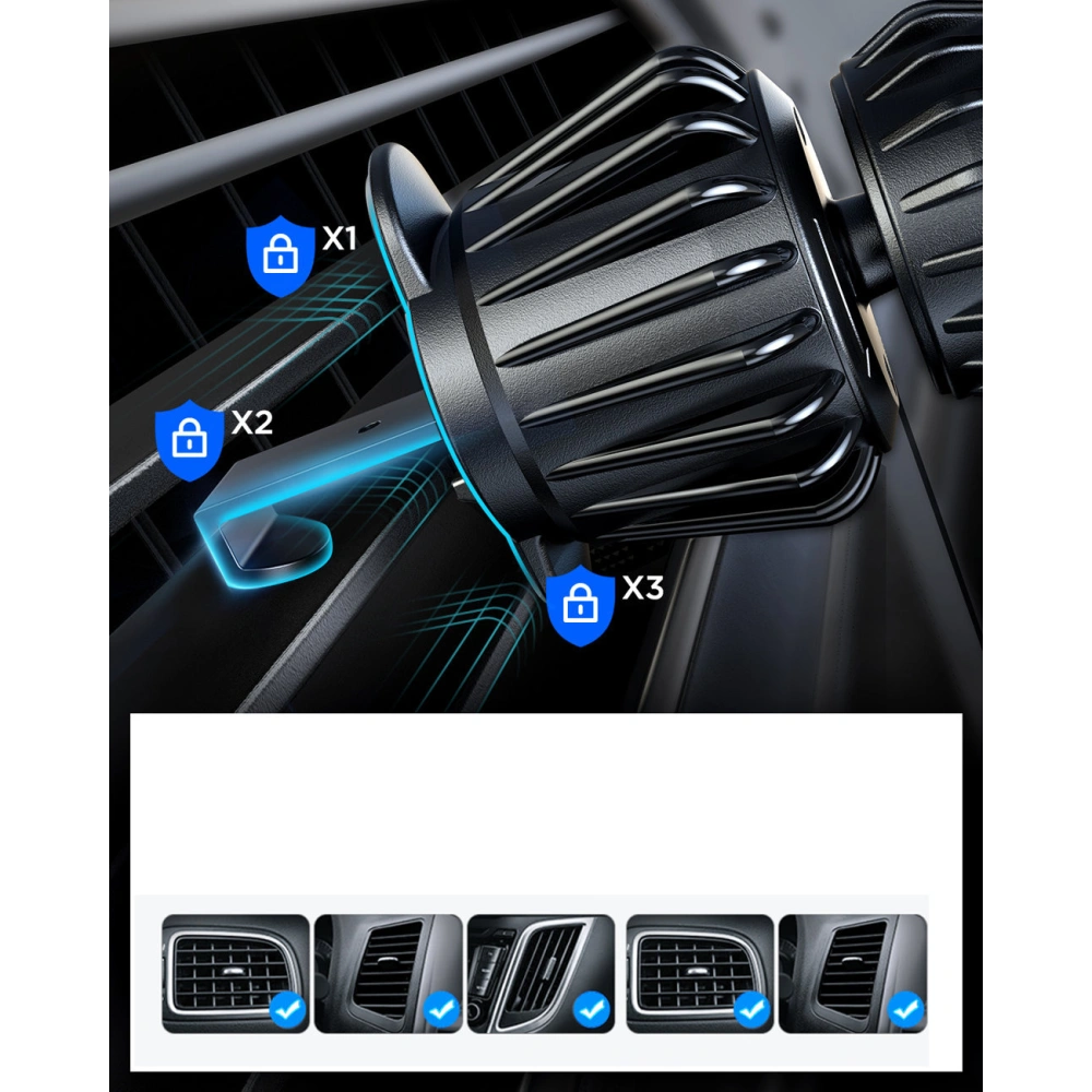 Wholesale Joyroom JR-ZS355 MagSafe Magnetic Car Mount Holder black - JYR778 - {ean13} - Hurt