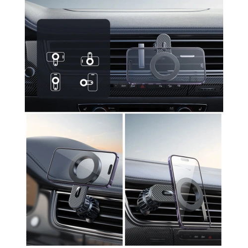 Uchwyt samochodowy magnetyczny MagSafe Joyroom JR-ZS355 czarny