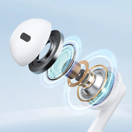 Słuchawki Joyroom JR-EW01 mini jack z pilotem sterowania białe