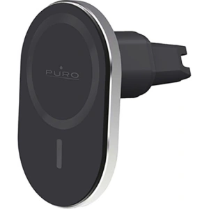 Hurtownia GSM - MagSafe Autohalterung mit kabellosem Ladegerät PURO MagPro Car Holder (schwarz) - PUR722 - {ean13} - Hurt